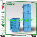 Plastic Nestable Tote Box Container mit Deckel